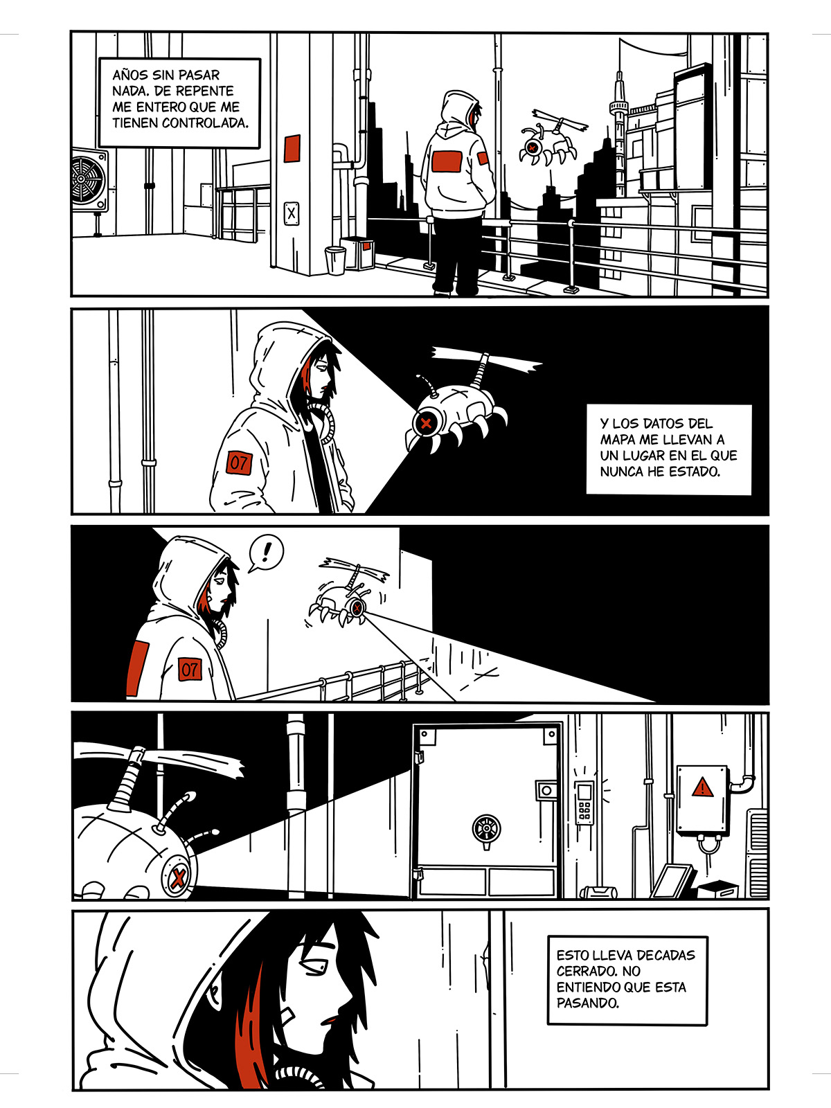 Portada del cómic Sector 07